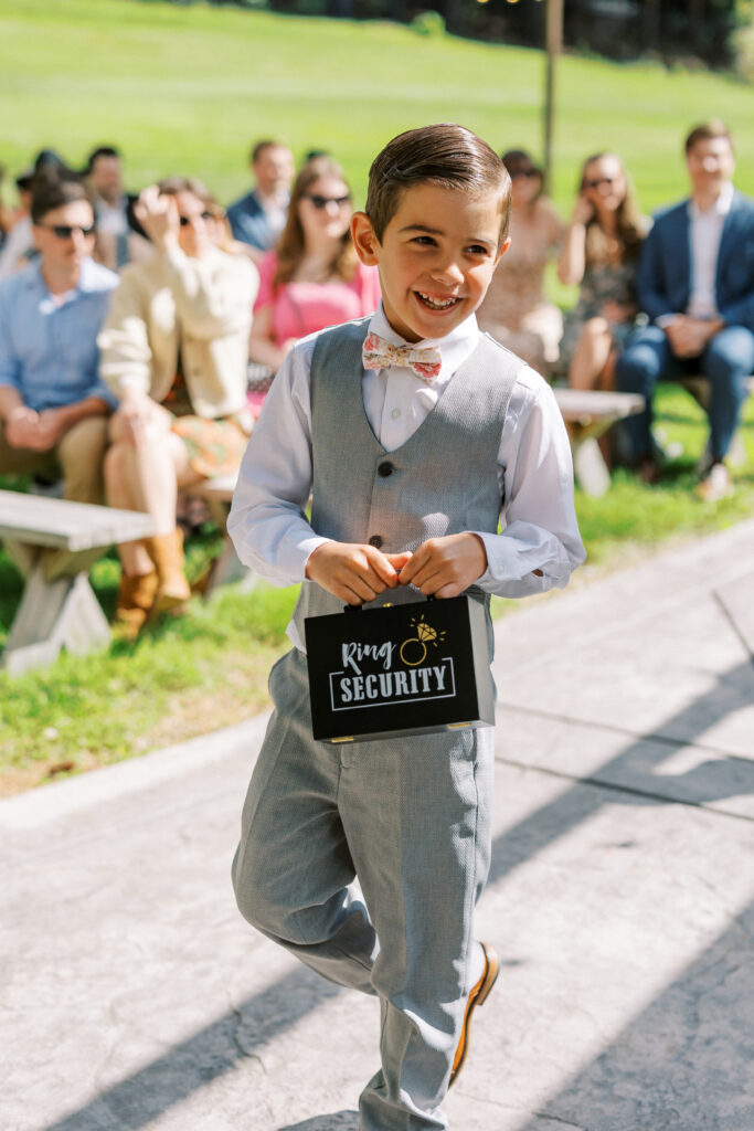 california wedding ceremony