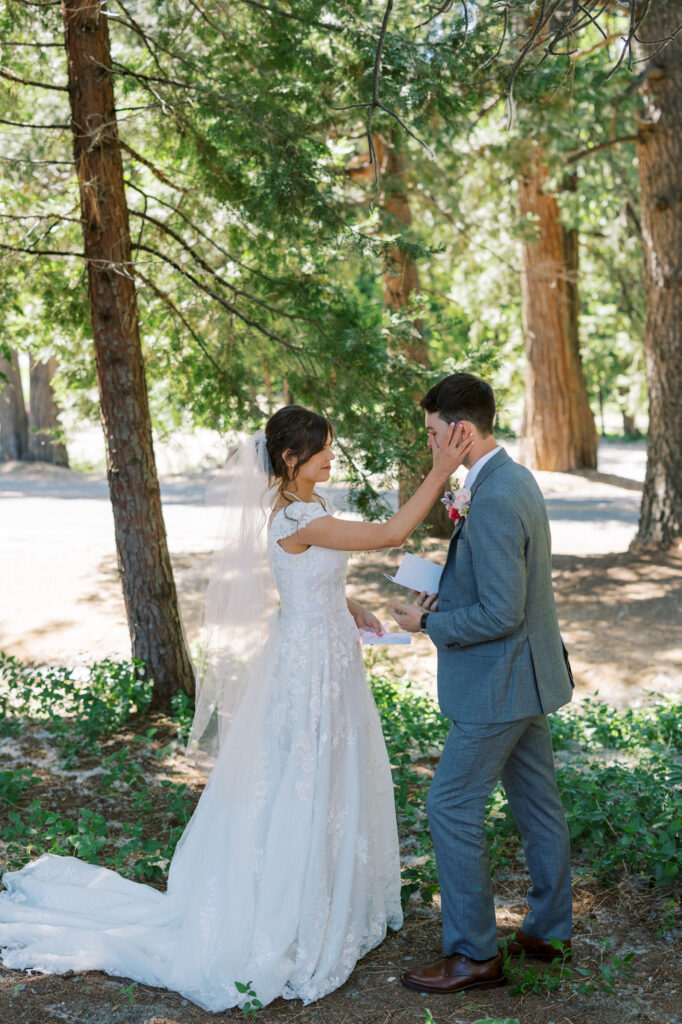 bride and groom portraits