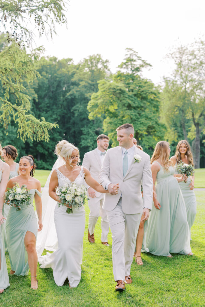 bridal party portraits