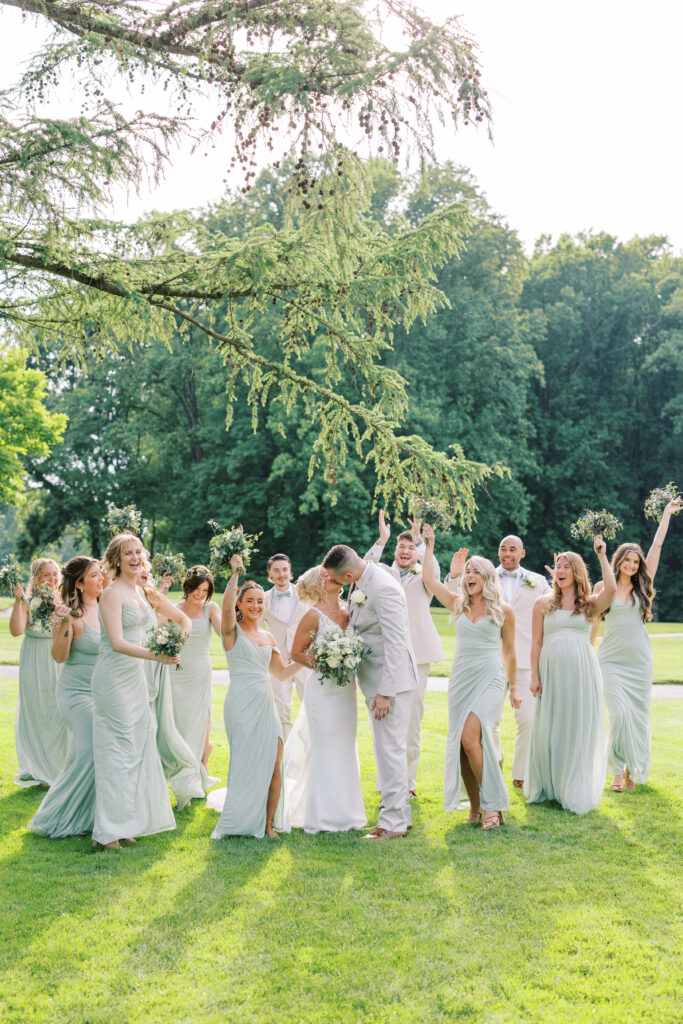 bridal party portraits