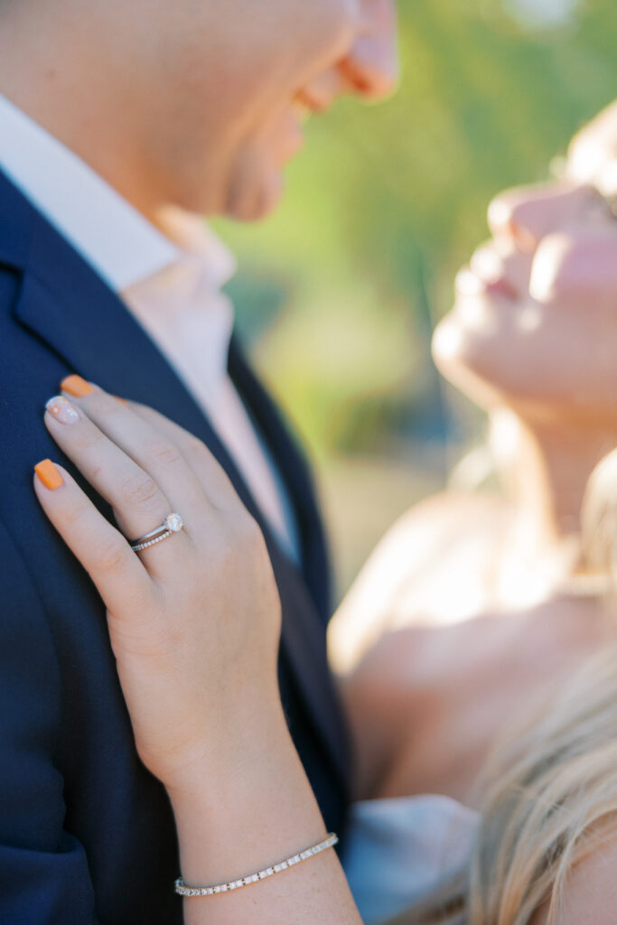 Couples getting engaged at The Andaz